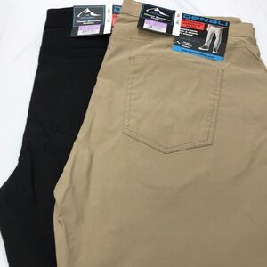 Denali 38-30 Lot of 2 Black & Khaki Technical Stretch Pants